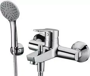Смеситель для ванны Wasserkraft Rhin 4400 хром, с коротким изливом (4401)