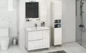 Мебель для ванной Comforty Верона 75 дуб белый