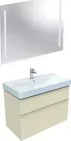 Мебель для ванной Geberit Smyle Square 90 песчаный глянец