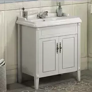 Мебель для ванной Comforty Палермо 80 белый глянец