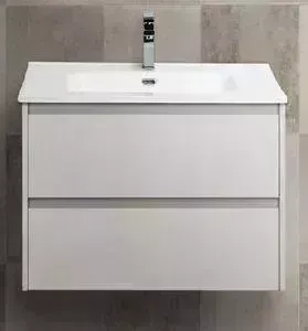 Тумба с раковиной BELBANGO с Kraft 60, Pietra Bianca (KRAFT-600-2C-SO-PB, BB600ETL)