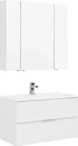 Мебель для ванной AQUANET Алвита 90 белая