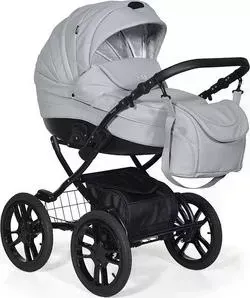 Коляска 2 в 1 Indigo 2 в 1 INDIGO 18 Special Plus 14" Sp 17 (серая кожа)
