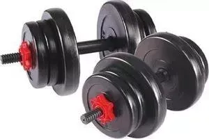 Гантель LITE WEIGHTS сборная 20 кг (10кг х 2шт) 2327LW