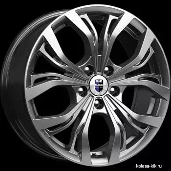 Диск автомобильный RAPID Аламида-оригинал 6X15/5X100 ET38 D57.1 дарк-платинум
