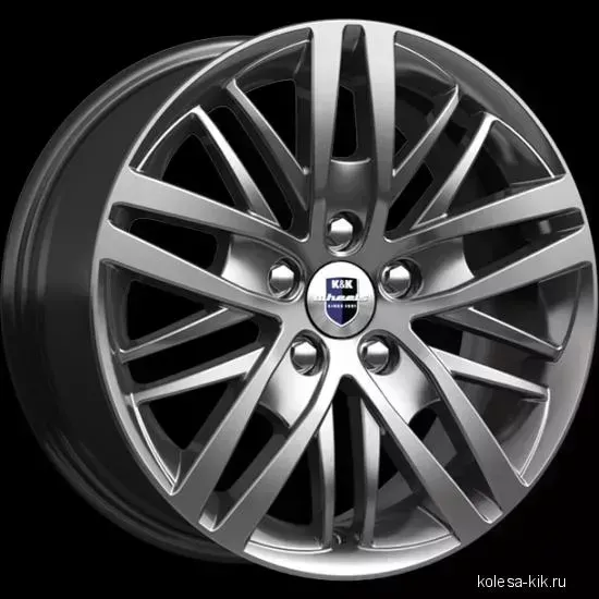 Диск автомобильный КиК Fencer 7X16/5X114.3 ET40 D66.1 дарк-платинум