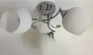 Люстра Imex потолочная MD.0495-3-S CH 3*60Вт E27
