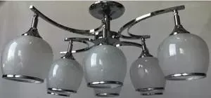 Люстра Imex потолочная MD.2951-8-S CH 8*60Вт E27