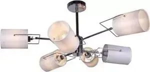 Люстра Imex потолочная MD.2654-6-S CH 6*60Вт E14