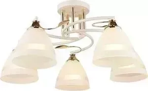 Люстра Imex потолочная MD.2868-5-S WT+FGD 5*60Вт Е27