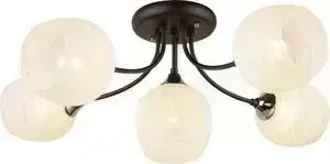 Люстра Imex потолочная MD.3337-6-S BK 6*60Вт Е27