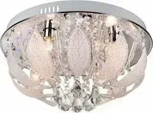Люстра Imex потолочная MD.0946-4-S CH 4*60Вт E14, пульт ДУ, LED