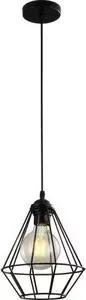 Люстра Imex подвесная MD.1704-1-P BK 1*60Вт E27