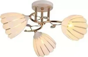 Люстра Imex потолочная MD.2915-3-S FGD+WH 3*60Вт E27