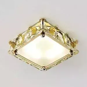 Встраиваемый светодиодный светильник Ambrella light S50 G/W 4W 4200K LED