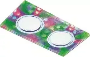 Встраиваемый светодиодный светильник Ambrella light S234/2 W/CH/M
