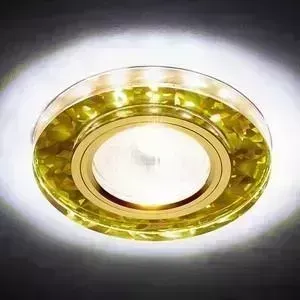 Встраиваемый светодиодный светильник Ambrella light S225 WH/G/WH