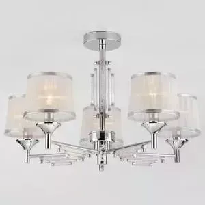 Потолочная люстра EUROSVET Amalfi 60081/5 хром