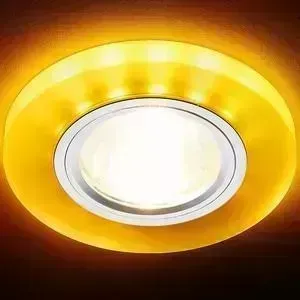 Встраиваемый светодиодный светильник Ambrella light S214 WH/CH/YL