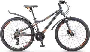 Велосипед STELS Navigator-610 D 26 (V010) 16 антрацитовый/оранжевый