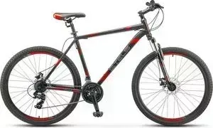 Велосипед STELS Navigator-700 MD 27.5 (F010) 19 черный/красный