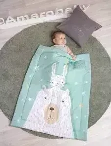 Плед AmaroBaby Exclusive Creative Collection 95х85 HELLO FRIENDS