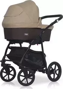 Коляска 2 в 1 Riko Basic 2 в 1 BELLA CLASSIC 07 коричневый-бежевый