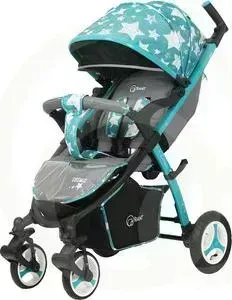 Коляска прогулочная Rant COSMIC RA008 air ALU Stars aquamarine