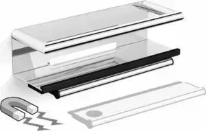 Полочка со стеклоочистителем Black&amp;White SN-2351 хром (2351SN0): характеристики Black&amp;amp;White