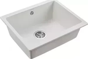 Мойка кухонная Paulmark Gera белый (PM205546-WH)