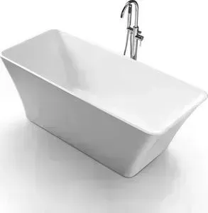 Акриловая ванна BELBANGO 170x80 слив-перелив хром (BB60-1700-800)
