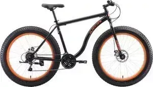 Велосипед BLACK ONE Monster 26 D чёрный/оранжевый 20"