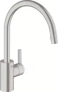 Смеситель для кухни Grohe Feel с выдвижным изливом, суперсталь (31486DC0)