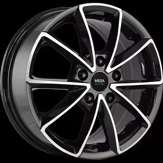 Диск автомобильный MEGA WHEELS CR-01 MEGA 6X15/4X100 ET36 D60.1 BKF