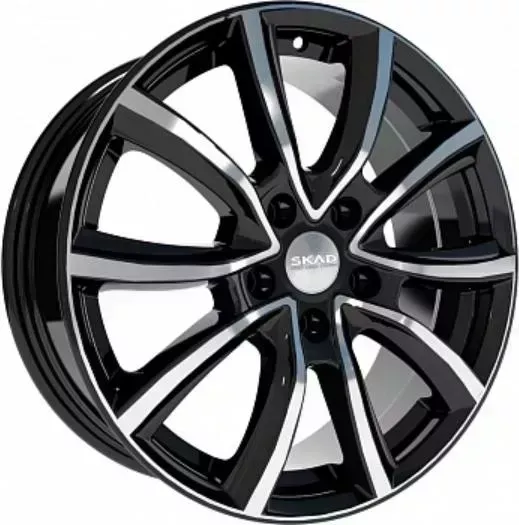 Диск автомобильный СКАД Онтарио 7X17/5X114.3 ET40 D67.1 Алмаз