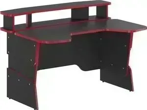Стол компьютерный SKYLAND игровой STG 1390 антрацит/красный 136х100х92,5