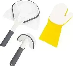 Набор для чистки SPA BESTWAY 58421 3 предмета: сачок, руковица, щетка,