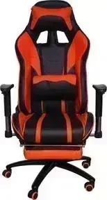 Кресло офисное Меб-фф RT-6016 black and orange / MFG-6016 black and orange