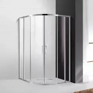 Душевой уголок CEZARES Molveno R-22 110x110 прозрачный, хром (MOLVENO-R-22-90+20-C-Cr-IV)