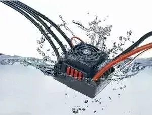 Влагозащищенный бесколлекторный регулятор HobbyWing QuicRun-WP-8BL150 для масштаба 1/8/1/5 - HW-QuicRun-WP-8BL150