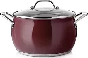 Кастрюля с крышкой ESPRADO с 6.5 л Turia Marsala (TRML24ME101)