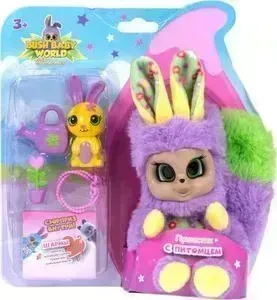 Мягкая игрушка Bush Baby Пушастик Дейзи с питомцем и аксессуарами Т16322