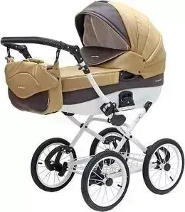 Коляска Riko BRUNO ECCO Prestige 12 бежевый-коричневый