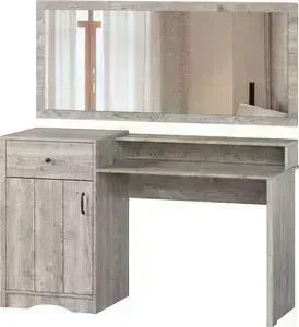 Столик туалетный WOODCRAFT Лофт ящик слева