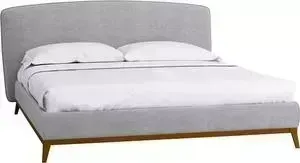 Кровать R-home Сканди лайт грей 1.6