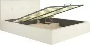 Кровать АТЛАНТ Милос 72 - 3 с ортопедическим основанием на 1800 Nice Beige