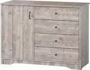 Комод WOODCRAFT Лофт №1, 1.4 дверь слева