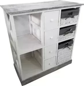Комод EcoDesign с семью ящиками HX15-310SN белый