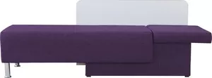 Фото №3 Кушетка Шарм-Дизайн Леон правый фиолетовый