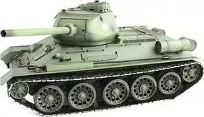 Радиоуправляемый танк Heng Long Russia T34-85 масштаб 1:16 2.4G - 3909-1 V6.0